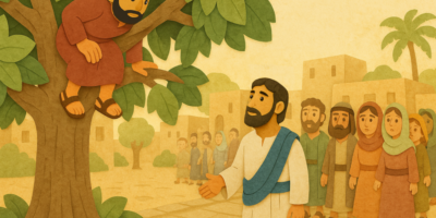 บทเรียน : พระเยซูกับศักเคียส