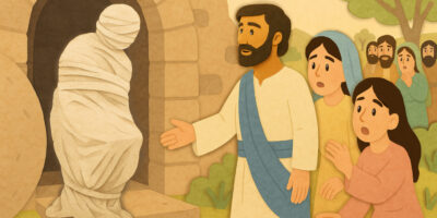 บทเรียน : ลาซารัสเป็นขึ้นจากตาย